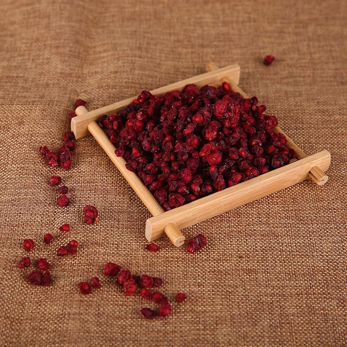 Wananfu Schisandra Berry Dried 17.6oz, Schizandra Berries for Tea, Wuweizi (北五味子)