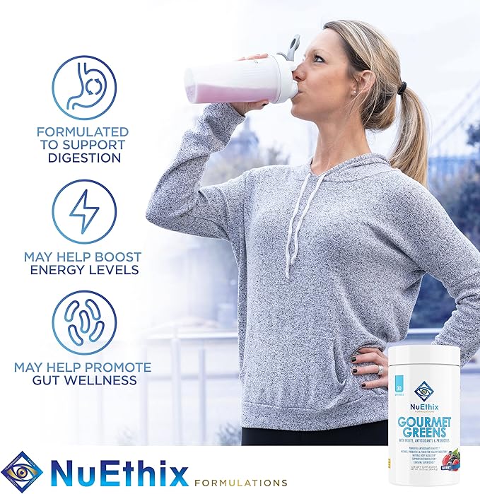 NuEthix Formulations Gourmet Greens and Bloat-Eaze Pro Bundle