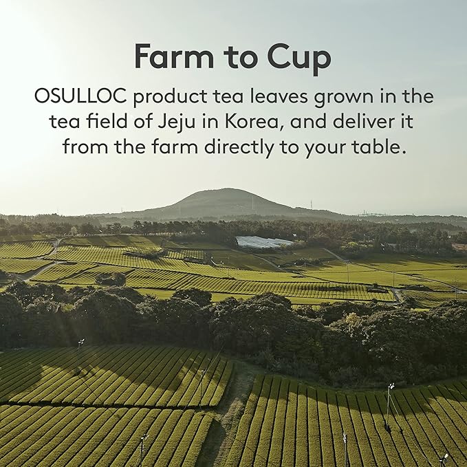 OSULLOC Matcha Powder (Unsweetened), Premium Organic (USDA) Pure Leaf Green Tea from Jeju, 1.41 oz, 40g