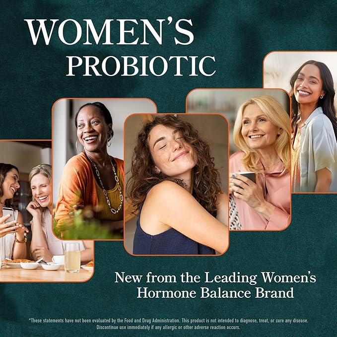 Probiotics for Women | 50 Billion CFU for Vaginal, pH Balance & Digestive Health Support | Female Probiotics with Prebiotics & Hormone Balance Blend | Shelf Stable | Vegan, Gluten-Free | 30 Ct
