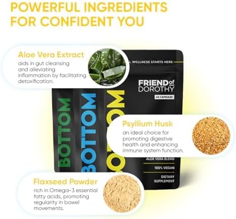 Fiber Supplement for Effortless Prep Time - Helps Promote Digestive Regularity - Psyllium Husk Based - 45 Capsules