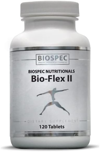 Bio-Flex II- Advanced Joint Support Supplement with Chondroitin and Glucosamine (120 Count (Pack of 1))