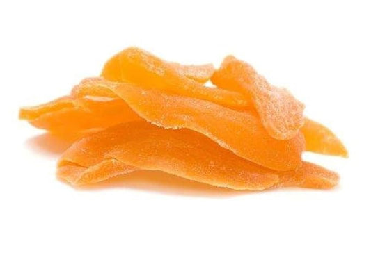 Sun Dried Mango Slices | Less Sugar Added and No Food Color| Dehydrated Fruit Pieces for Snacking, Baking or Cooking | Kosher Certified | Healthy Dried Fruit Snacks for Adults & Kids | Resealable Bag - 2 lbs | The Snackery