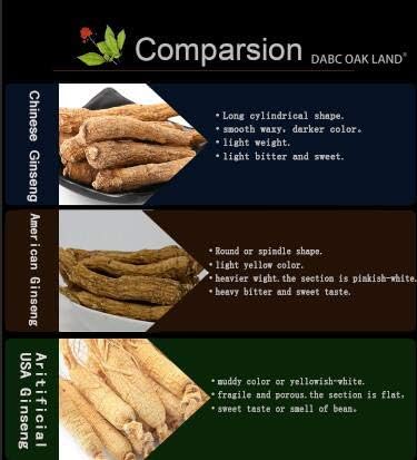 Hand-Selected American Wisconsin Farmed Ginseng Root 美国威斯康辛州 长枝西洋参 花旗参 | Cultivated Wisconsin American Ginseng (Medium 4oz/Box)
