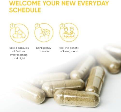 Fiber Supplement for Effortless Prep Time - Helps Promote Digestive Regularity - Psyllium Husk Based - 45 Capsules