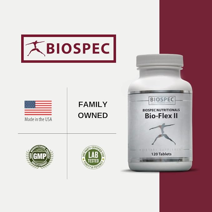 Bio-Flex II- Advanced Joint Support Supplement with Chondroitin and Glucosamine (120 Count (Pack of 1))