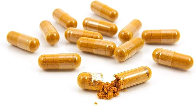 Super-Micronized Turmeric Curcumin Capsules 2-Month Supply Rapid Absorption, Whole Root, Non-GMO, Skin, Gut Health & Antioxidants(120 Capsules)