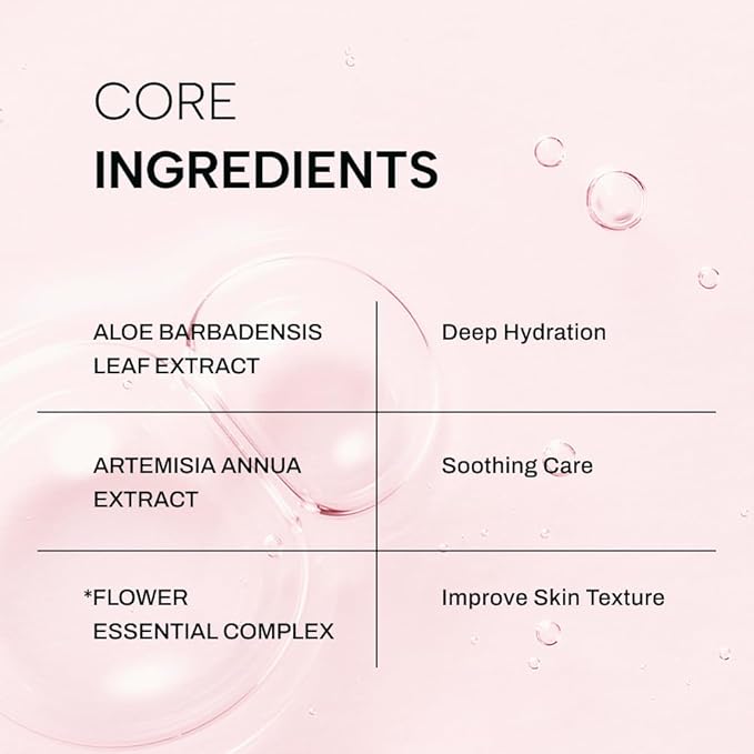 Whamisa Organic Fermented Flower Deep Rich Toner, 97.4% Organic, Facial Toner, Essence, Damask Rose Flower Oil, Waterless Formula, Postbiotics, Hydrating, Moisturizing (200ml)