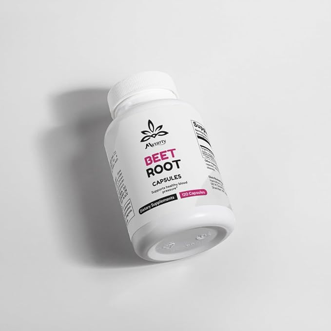 Beet Root Capsules 120 Capsule | Beet Root Powder Capsules - Beetroot Powder | Packed for Freshness and Quality | 120 Capsule (Pack 4)