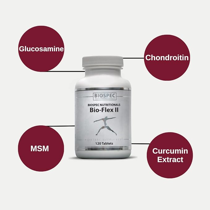 Bio-Flex II- Advanced Joint Support Supplement with Chondroitin and Glucosamine (120 Count (Pack of 1))