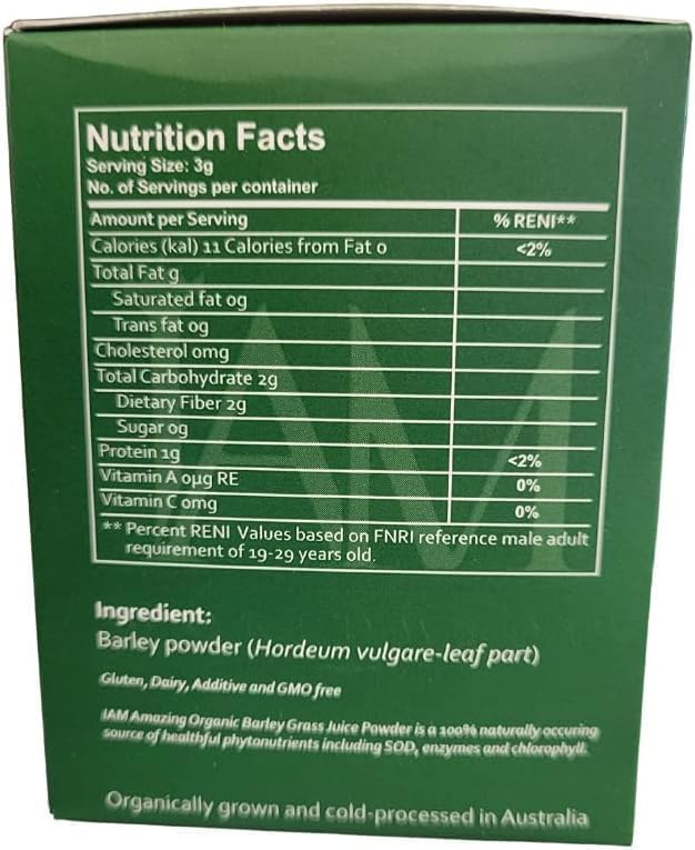 IAM Amazing Pure Barley Powdered Drink Mix from Australia-3 Boxes