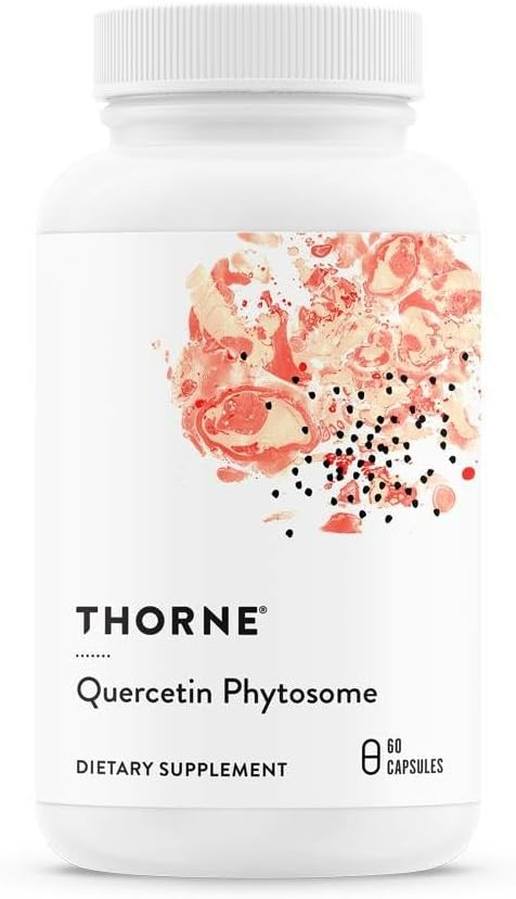 THORNE - Quercetin Phytosome - Exclusive Phytosome Complex for Immune Health, Respiratory Support, and Seasonal Allergy Relief* - 60 Capsules