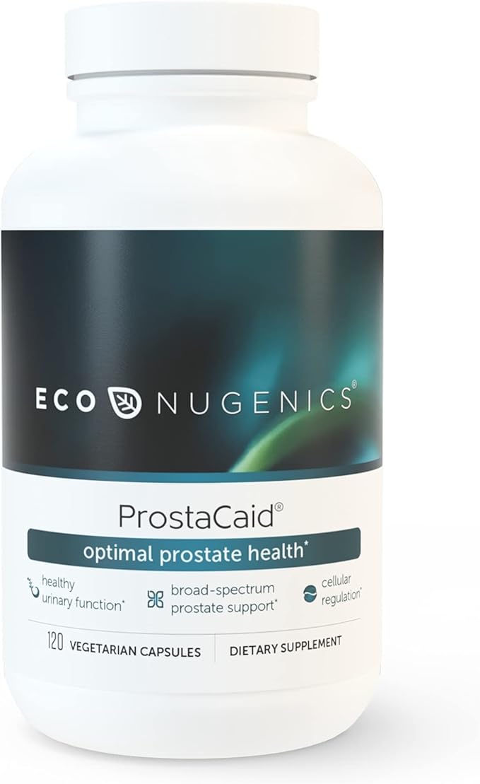 Ultimate Prostate Health Supplement Bundle Including ecoNugenics ProstaCaid and Pectasol-C Modified Citrus Pectin - Immune Function & Prostate Support for Men