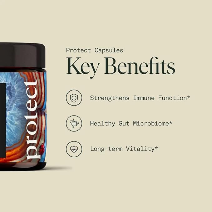 Organic Turkey Tail Mushroom Capsules - Mushroom Supplement for Gut Health & Immune Support, Functional Mushrooms, Adaptogen pills, Turkeytail extract - Vegan- Glass Jar, 120 Caps, 2 Month Supply