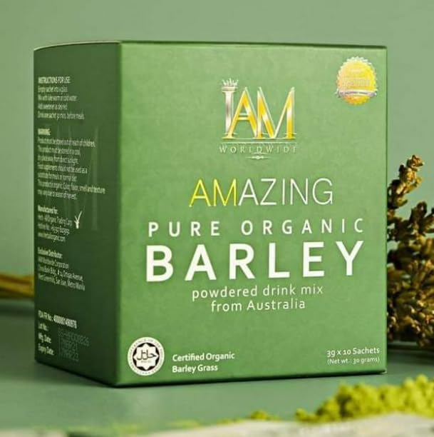 IAM Amazing Pure Barley Powdered Drink Mix from Australia-3 Boxes