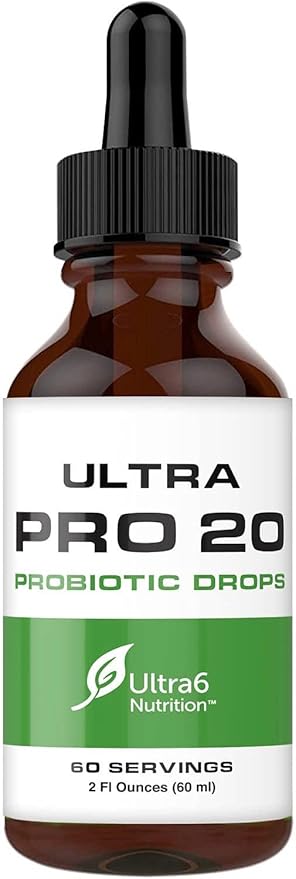 Probiotics for Women, Men and Kids - 20 Strain Liquid Probiotic Supplement for Digestive & Gut Health