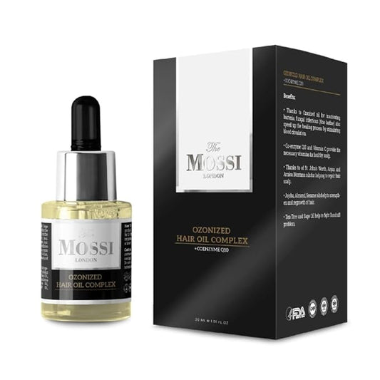 Ozonized Scalp Oil Hair growth Complex, Hair Oil for Dry Scalp, Hair Growth Oil For Man, Woman, Scalp Treatment For Hair Growth, All Hair Types (1.01 fl Oz. - 30 ml)