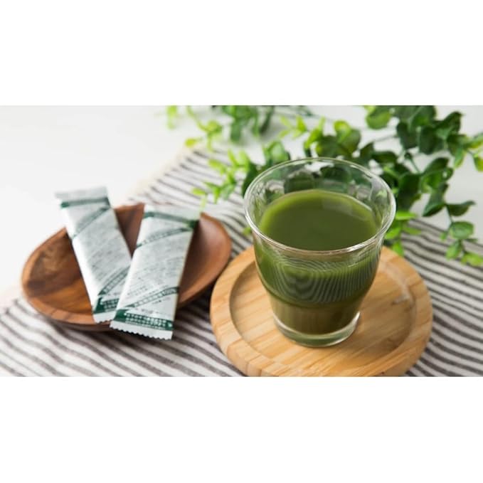 P.D.C Aojiru Young Barley Grass Juice Powder 100% 0.10oz x 44 Packages Set Of 2
