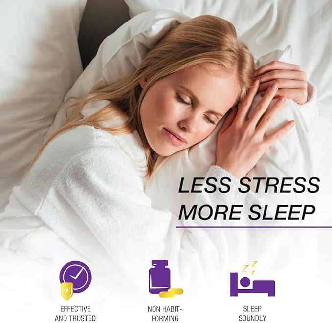 Puregen Labs Sleep Aid Caplets, Diphenhydramine HCl 25mg - 220 Count | Supports Deeper, Restful Sleeping, Non Habit-Forming | Made in USA