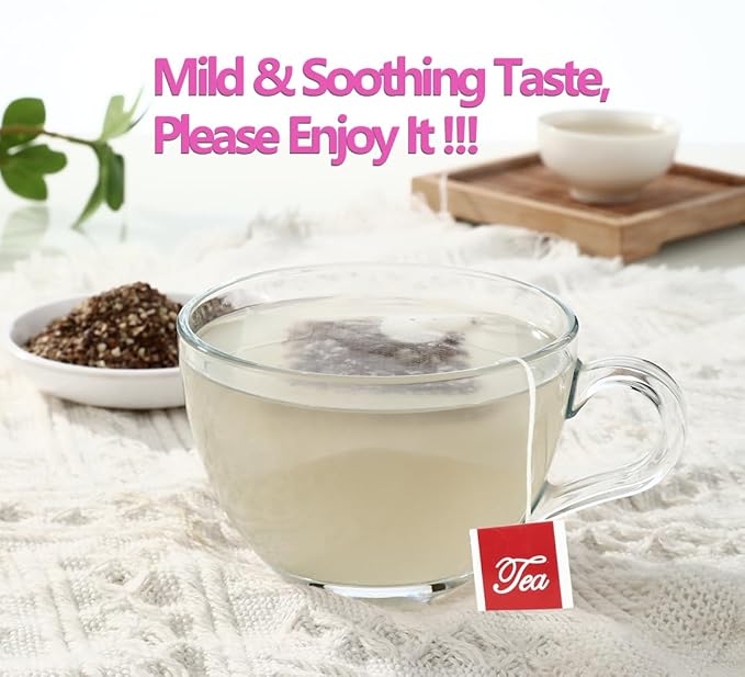 Premium 100 Milk Thistle Tea Bags, Made with 100% Wild Milk Thistle Seeds, for Liver Detox & No Additives & Caffeine Free.