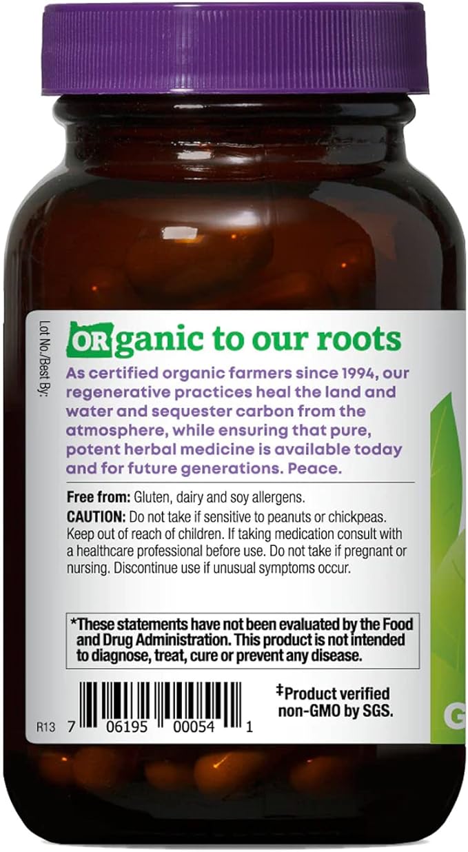 Oregon's Wild Harvest Organic Licorice Root Capsules, 90 Count