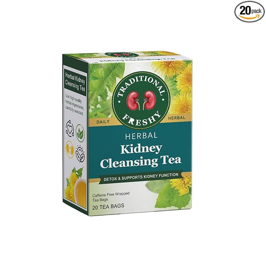 Healthy Organic Kidney Cleansing Tea，Herbal Kidney Cleansing Tea，20 Bags/Box (1BOX)