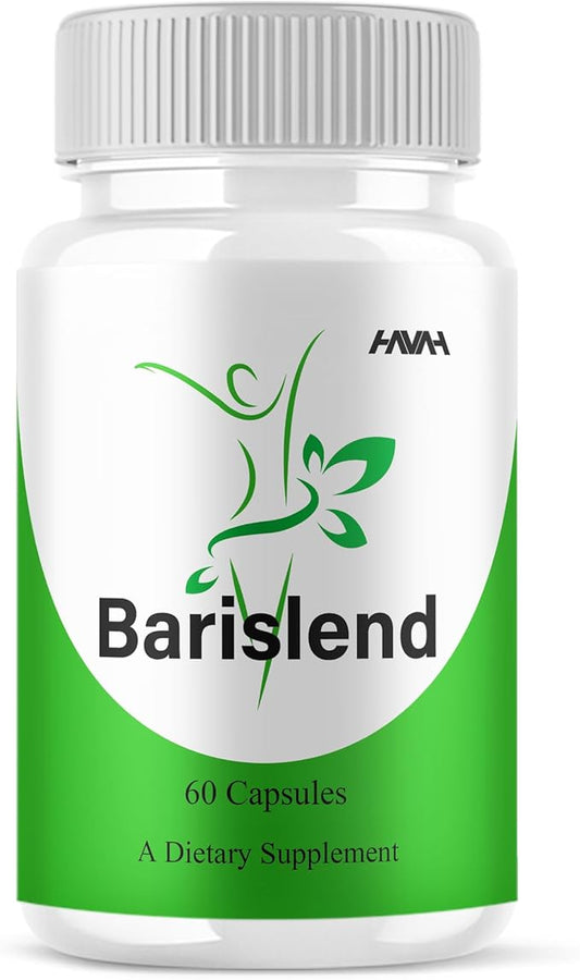 Barislend Capsules Bari Slend Advanced Pills Formula, Barislends Maximum Strength Overall Health & Wellness Support Supplement, Bari Slends Premium Health Management Support Supplement (60 Capsules)