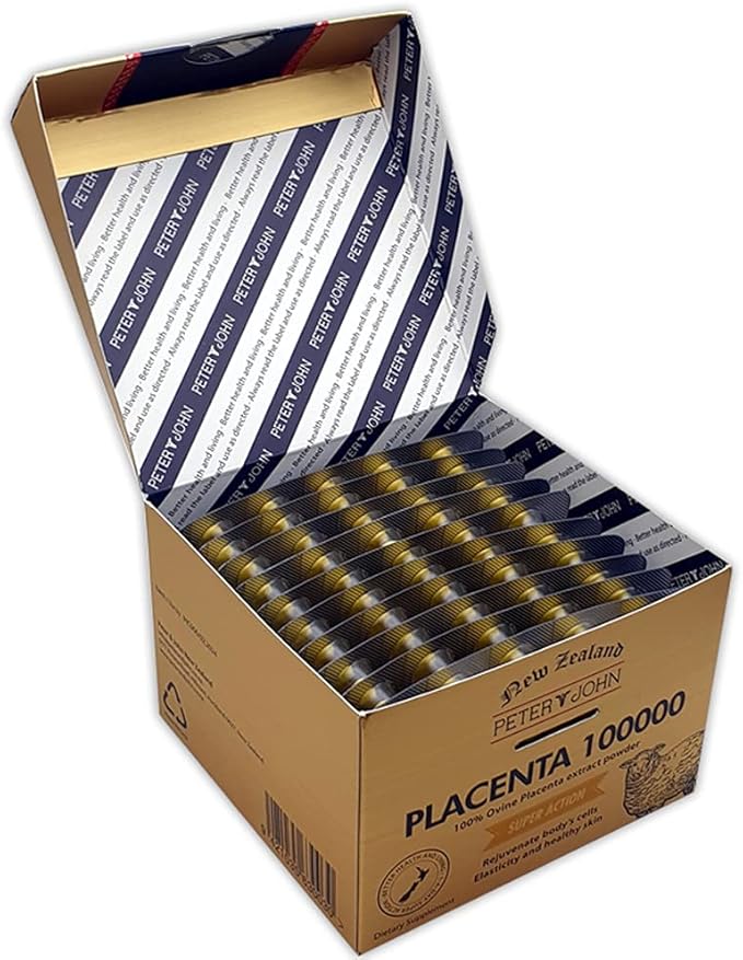 Peter and John 100 Percent Ovine Placenta 100000 100 Capsules (3)