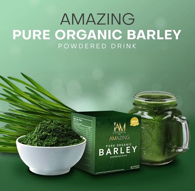 IAM Amazing Pure Barley Powdered Drink Mix from Australia-3 Boxes