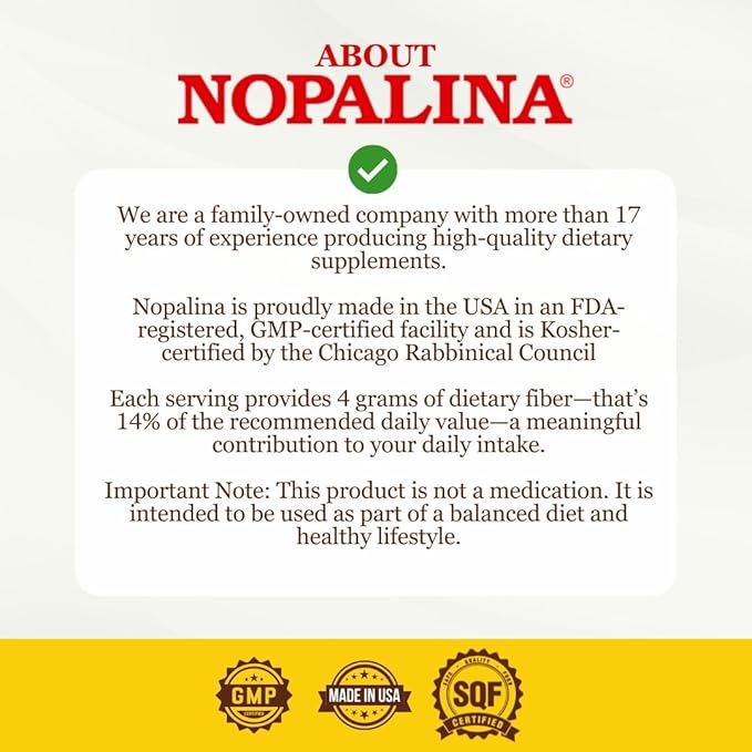 Nopalina Flax Seed Capsules 240 Capsules