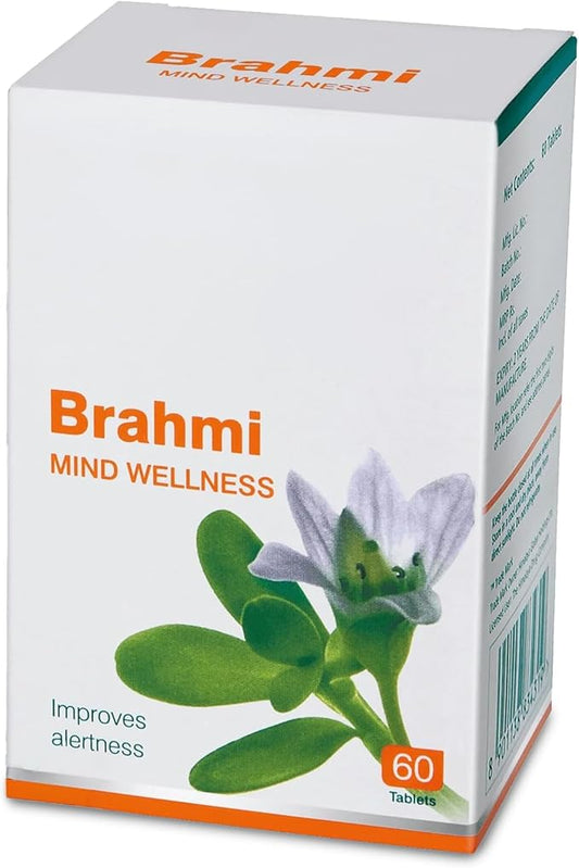 Brahmi – 60 Tablets Natural Herbal Supplement Cognitive Support