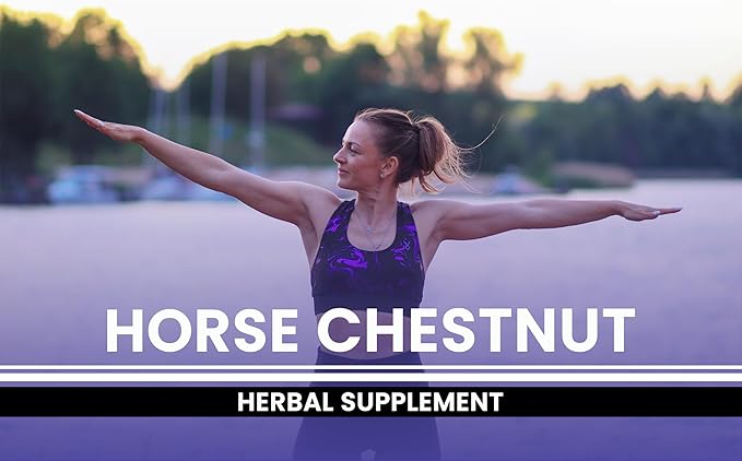 PURE ORIGINAL INGREDIENTS Horse Chestnut (365 Capsule), No Magnesium Or Rice Fillers, Always Pure, Lab Verified