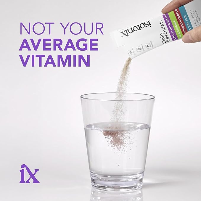 Isotonix The Ultimate Protocol | Daily Essentials Vitamin Pack & H2TAB Hydrogen Water Tablets | Supports Energy, Hydration, Recovery, Mental Clarity & Immune Health - 30 Count - Unflavored