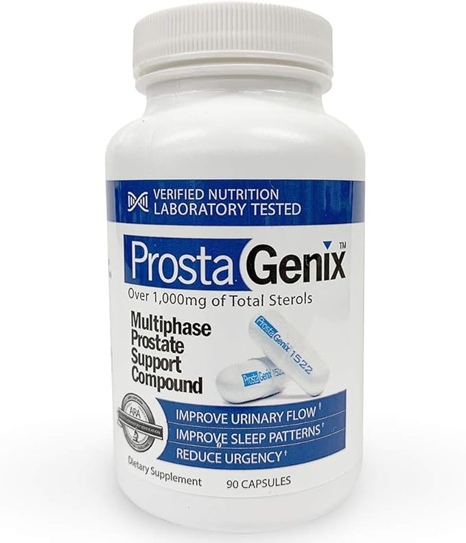 Multiphase Prostate Supplement Capsule -3 Bottles- Featured on Larry King Investigative TV Show - Over 1 Million Sold - End Nighttime Bathroom Trips, Urgency, Frequent Urination.