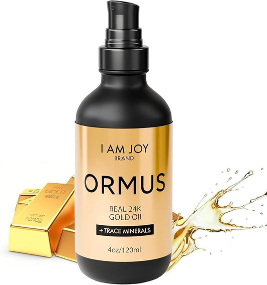 Ormus Gold Oil Monoatomic | Supports Deeper Thought, Intuitive Awareness & Dream Clarity | Rich with Minerals, Platinum, Iridium | Non-Chemical Extraction | 4oz