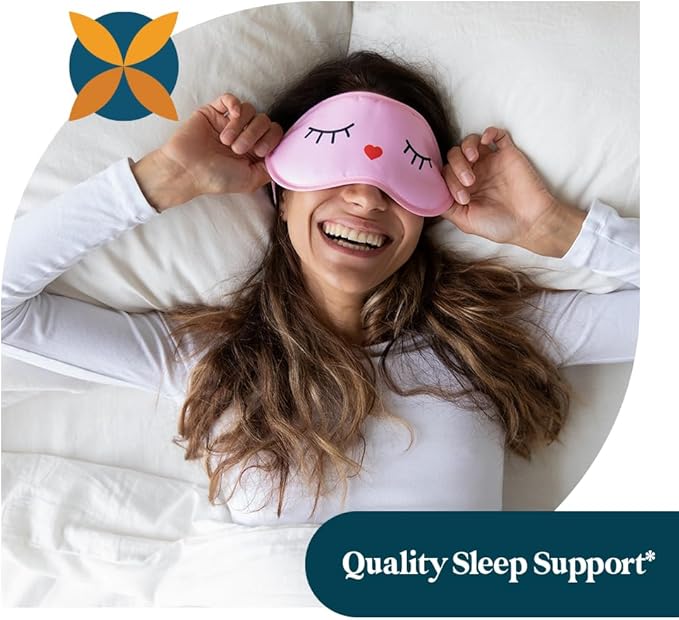 Pattern Wellness Sleep Complex Supplement - Deep, Slow-Wave Sleep - Mood & Stress Support - Natural Sleep Aid - 30 Vegetarian Capsules