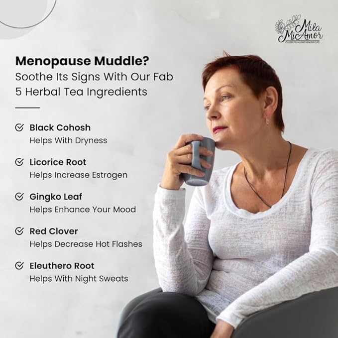 Milamiamor Women's Support - Hormone Regulator with Natural Ingredients - Estrogen Support for Women — Supplement for Hormone Balance, Menopause & Antioxidant Support - Made in USA - 60 Capsules