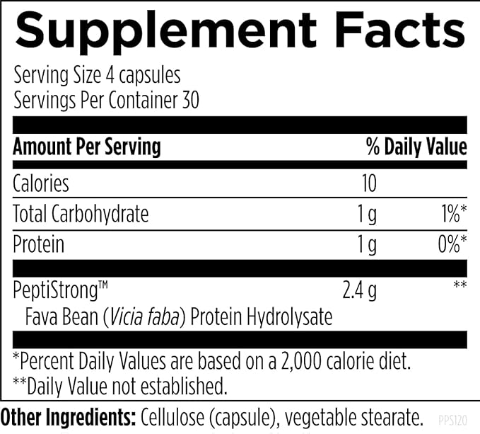 Pro-Formance Peptides - Supports Muscle Growth & Recovery* - Athlete Formula to Support Peak Performance* - NSF Certified for Sport - 120 Vegetarian Capsules