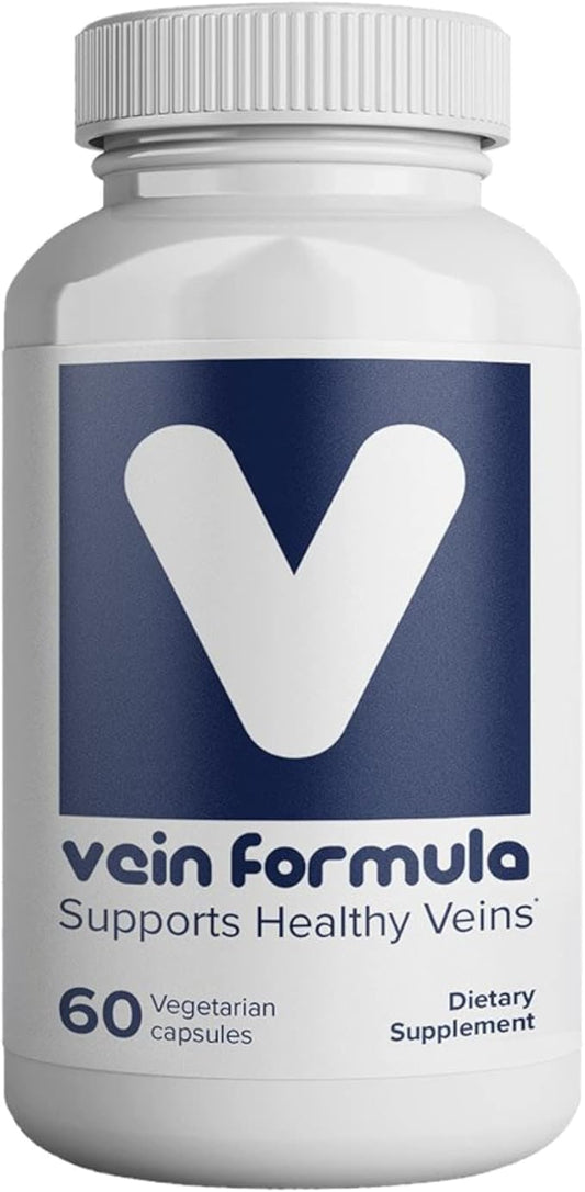 Vein Formula, Blood Circulation and Leg Vein Supplement, 60 Capsules, Diosmin Hesperidin 667 mg from MPFF, Micronized Bioflavonoids