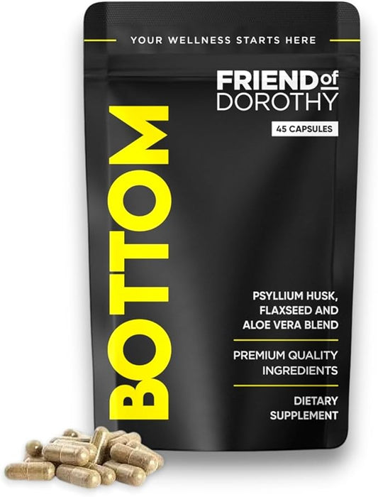 Fiber Supplement for Effortless Prep Time - Helps Promote Digestive Regularity - Psyllium Husk Based - 45 Capsules