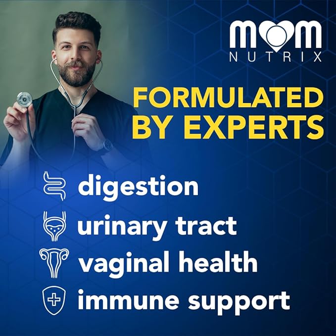 Probiotic for Women - Vaginal, Gut, UT, pH Balance, Feminine & Digestive Health - Prebiotics with Probiotics, Cranberry, D-mannose - Bifidobacterium and Lactobacillus - 120 Capsules