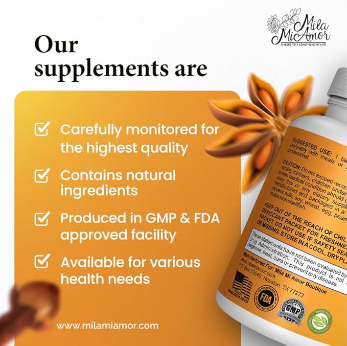 Milamiamor Women's Support - Hormone Regulator with Natural Ingredients - Estrogen Support for Women — Supplement for Hormone Balance, Menopause & Antioxidant Support - Made in USA - 60 Capsules