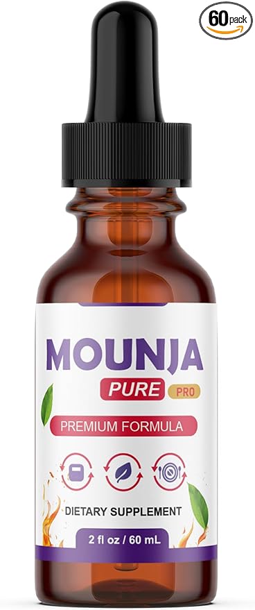 Mounja Pure Pro Premium Formula Dietary Supplement, 60 Servings (1)