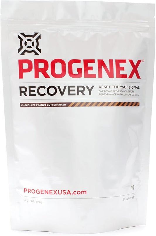 Progenex® Recovery | Best Post Workout Supplement | Hydrolyzed Whey Protein Shake Drink Mix | Help Sore Muscles | Tastes Great | Incredible Results | 30 Servings, Peanut Butter Smash