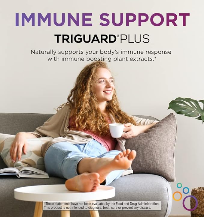 Triguard Plus Concentrate | Colloidal Silver Liquid, Sambucus Elderberry Extract & Olive Leaf Extract, 3-in-1 Liquid Immune Support | Powerful Immune System Booster | Great Taste - 2oz / 60ml