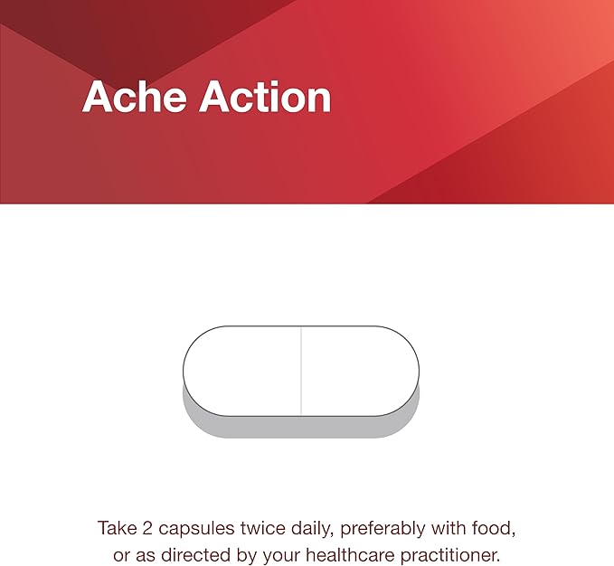 PROTOCOL FOR LIFE BALANCE Ache Action - Joint Supplement for Women & Men - Helps with Joint Ache from Overuse - Joint Support Dietary Supplement - 120 Veg Caps