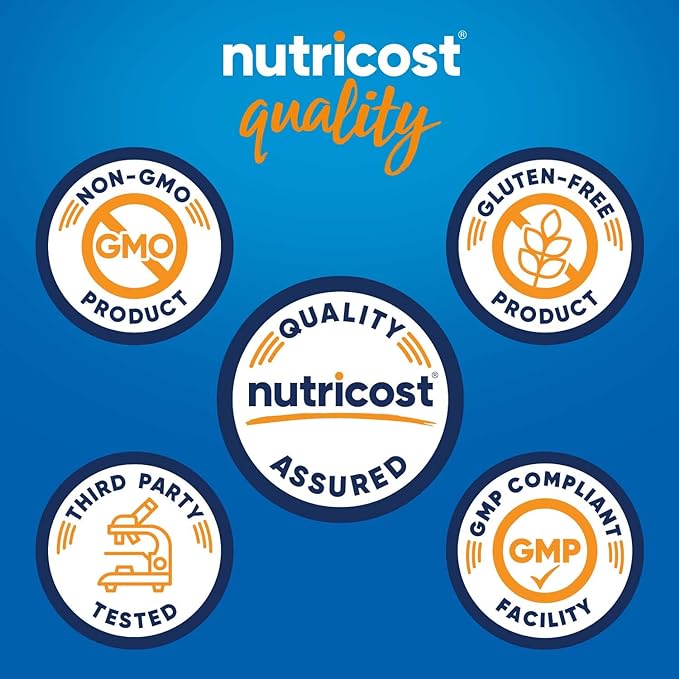 Nutricost Liposomal Glutathione Supplement 60 Capsules, 720 mg Per Serving - Vegan, GMO-Free, 30 Servings