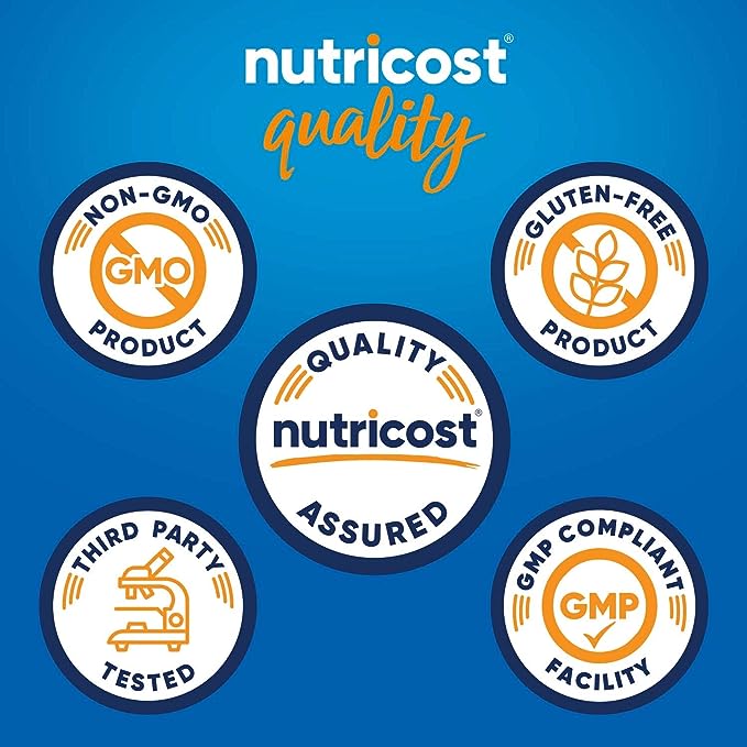 Nutricost N-Acetyl L-Tyrosine (NALT) 350mg, 120 Capsules (2 Bottles) - Gluten Free, Non-GMO