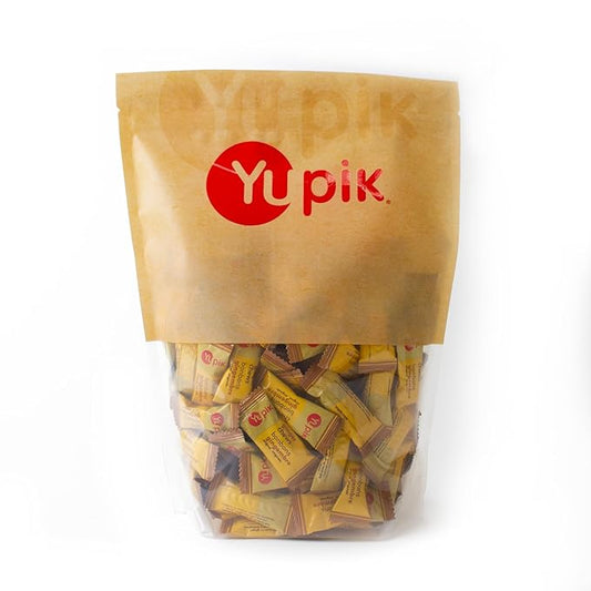 Yupik Ginger Chews, Candy, 2.2 lb, Gluten-Free, Individually Wrapped Candies, Soft & Chewy Bites, Made with Real Ginger, Sweet & Spicy, Quick Snacks