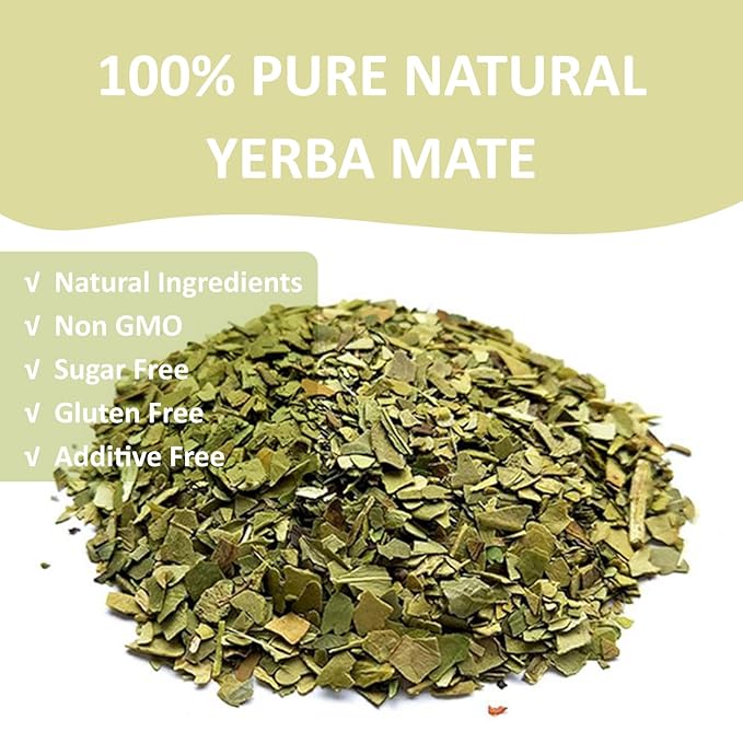 Ovikaso Tea, Yerba Mate Tea Bags, 50 Pyramid Tea Bags, 3g/bag, Cultivated From Argentina, Unsmoked Pure Yerba Mate, Rich In Antioxidants